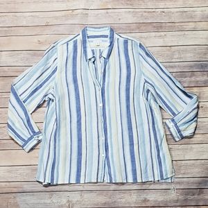 J. Jill Love Linen Shirt